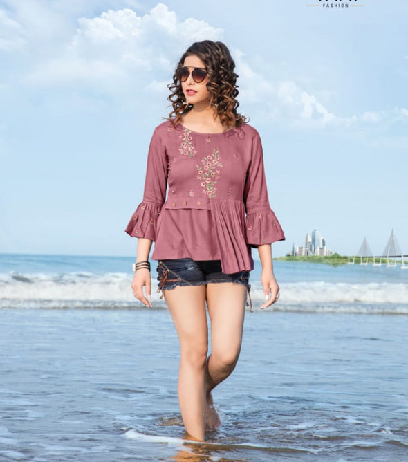 Yami Fashion Topsy Vol-11 Western Short Tops Catalog