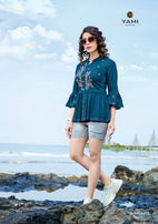 Yami Fashion Topsy Vol-11 Western Short Tops Catalog