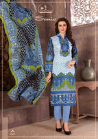 Miss World Choice Sania Vol-3 Karachi Cotton Printed Suits Catalog