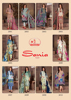 Miss World Choice Sania Vol-3 Karachi Cotton Printed Suits Catalog
