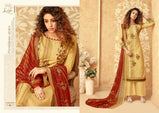 Levisha Sairaa Palazzo Style Dresses With Mask Catalog Collection
