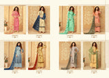 Levisha Sairaa Palazzo Style Dresses With Mask Catalog Collection