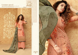 Levisha Sairaa Palazzo Style Dresses With Mask Catalog Collection