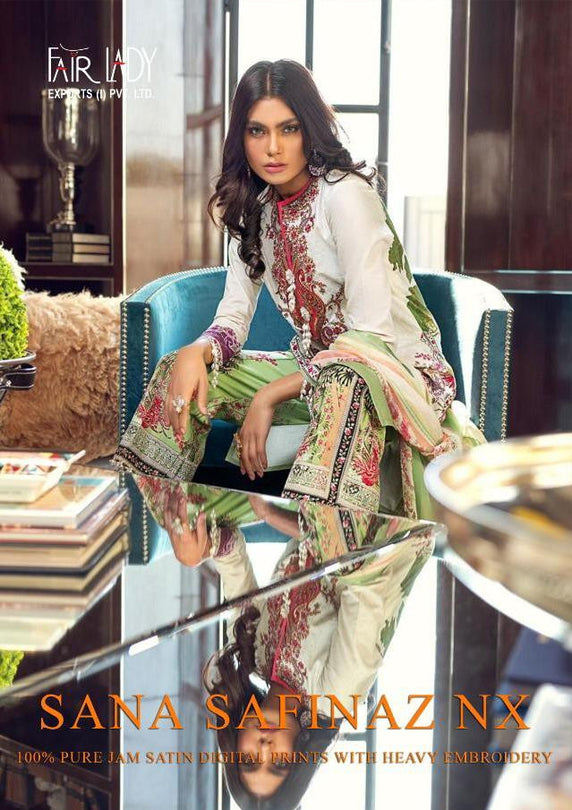 Fairlady Sana Safinaz Nx Pakistani Lawn Suits Catalog Colletion