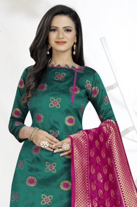 Banarasi Silk Dress Vol-1 Designer Banarasi Silk Dress Material Catalog