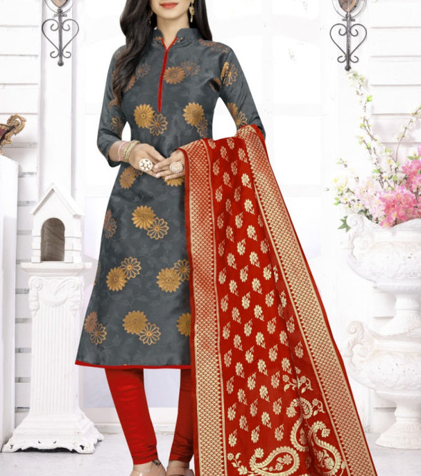 Banarasi Silk Dress Vol-1 Designer Banarasi Silk Dress Material Catalog