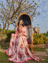 Shangrila Kusum Floral Print Saree Catalog Collection