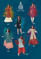 Kajal Style Fashion Label Vol-5 Kurti With Bottom Catalog