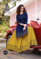Kajal Style Fashion Label Vol-5 Kurti With Bottom Catalog