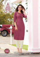 Kajal Style Fashion Label Vol-5 Kurti With Bottom Catalog