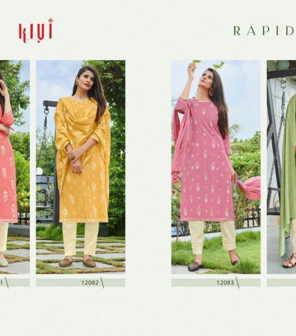 Kessi Kivi Rapid Straight Readymade Salwar Kameez Catalog