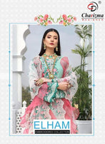Charizma Designer Elham Pakistani Style Salwar Kameez Catalog