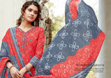 Kia Soft Cotton Bandhej Fancy Print Dress Material Catalog