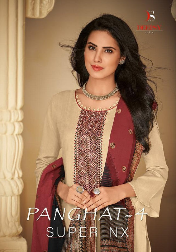 Deepsy Panghat Vol-4 Super Nx Pure Jam Cotton Print Suits Catalog
