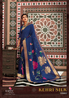Rajtex Kehri Silk Saree Catalog Collection