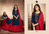 Kalarang Blue Star Vol-2 Jam Silk Cotton Fancy Look Suits Catalog