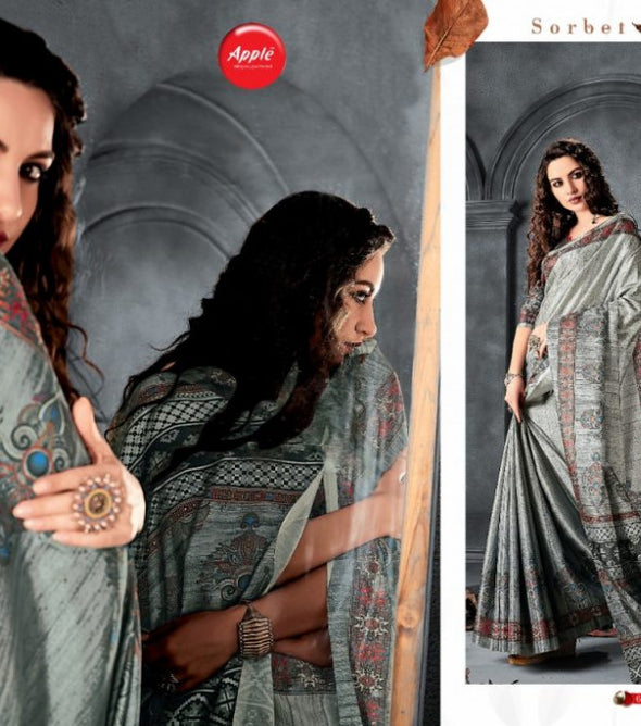 Apple Sakshi Vol-4 Manipuri Print Saree Catalog