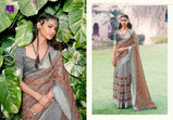 Shangrila Konkona Linen Cotton Saree Catalog Collection