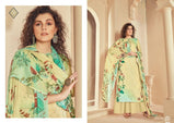 Tanishk Fashion Sanah Vol-1 Lawn Cotton With Mask Suits Catalog