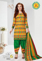 JT Titli Vol-6 Ikkat Special Printed Cotton Dress Material Catalog