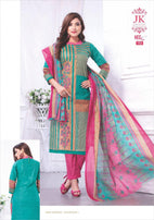 JK Heena Vol-17 Printed Cotton Dress Material Catalog