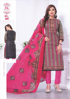 JK Heena Vol-17 Printed Cotton Dress Material Catalog