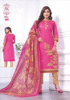 JK Heena Vol-17 Printed Cotton Dress Material Catalog