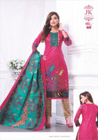 JK Heena Vol-17 Printed Cotton Dress Material Catalog