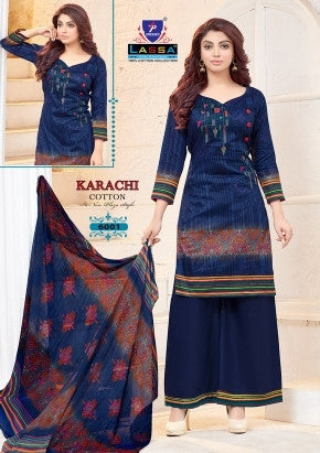 Arihant Lassa Karachi Cotton Vol-6 Dress Material Catalog