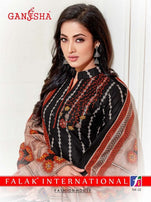 Ganesha Print Vol-22 Printed Cotton Dress Material Catalog