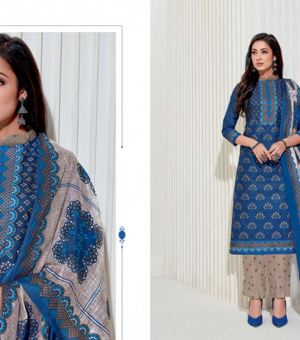 Ganesha Print Vol-22 Printed Cotton Dress Material Catalog