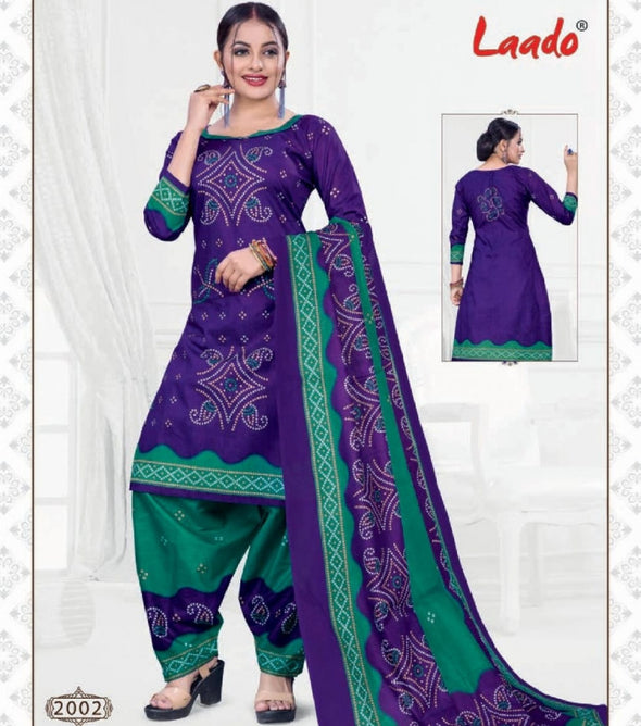 Laado Bandhani Special Vol-2 Bandhej Print Suits Catalog