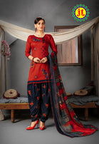 JT Anamika Vol-3 Pure Jam Cotton Premium Work Suits Catalog