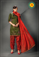 JT Anamika Vol-3 Pure Jam Cotton Premium Work Suits Catalog