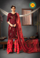 JT Anamika Vol-3 Pure Jam Cotton Premium Work Suits Catalog