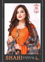 JK Shahi Patiyala Vol-6 Printed Cotton Dresses Catalog