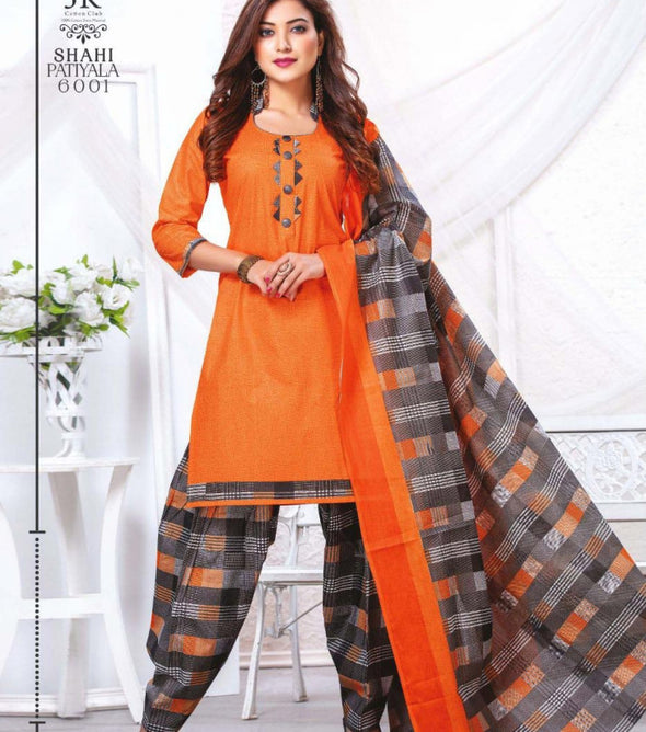 JK Shahi Patiyala Vol-6 Printed Cotton Dresses Catalog