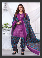 JK Shahi Patiyala Vol-6 Printed Cotton Dresses Catalog