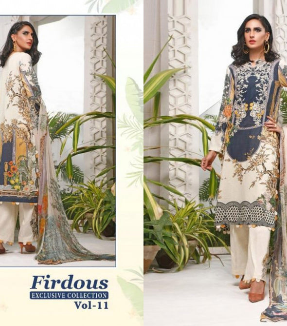 Shree Fabs Firdous Exclusive Collection Vol-11 Pakistani Style Dress Material Catalog