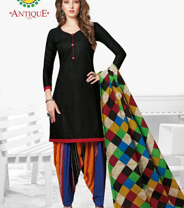 JT Antique Patiyala Special Cotton Dress Material Catalog Collection