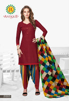 JT Antique Patiyala Special Cotton Dress Material Catalog Collection