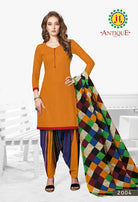 JT Antique Patiyala Special Cotton Dress Material Catalog Collection