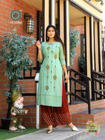Aradhna Fashion Girl Vol-2 Heavy Rayon Kurti With Plazzo Catalog
