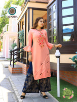 Aradhna Fashion Girl Vol-2 Heavy Rayon Kurti With Plazzo Catalog