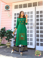 Aradhna Fashion Girl Vol-2 Heavy Rayon Kurti With Plazzo Catalog