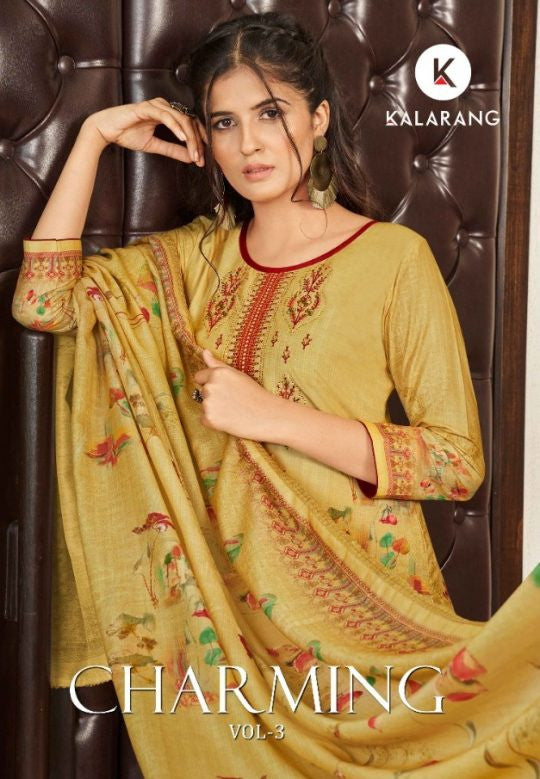Kessi Kalarang Charming Vol-3 Plazzo Style Suits Catalog