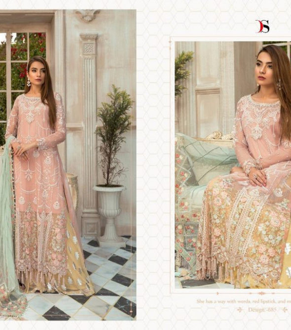 Deepsy Suits Embroidered Pakistani Style Salwar Kameez Catalog