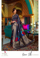 Rajtex Kiama silk 128001-128006 Series Saree Catalog