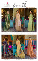 Rajtex Kiama silk 128001-128006 Series Saree Catalog