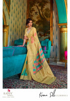 Rajtex Kiama silk 128001-128006 Series Saree Catalog